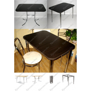 Кухонный стол "Венге" с выбором размера и ножек. Кухонный стол "Венге" с выбором размера и ножек.