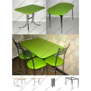 Кухонный стол "Лайм" с выбором размера и ножек. Кухонный стол "Лайм" с выбором размера и ножек.