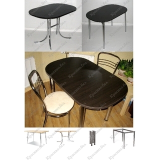 Овальный стол "Венге" с выбором размера и ножек. Овальный стол "Венге" с выбором размера и ножек.