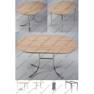 Овальный стол "Дуб сонома" с выбором размера и ножек. Овальный стол "Дуб сонома" с выбором размера и ножек.