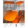 Овальный стол "Оранжевый" с выбором размера и ножек.