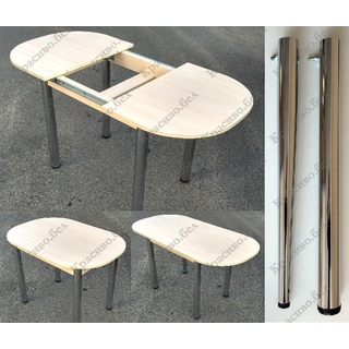 РАЗДВИЖНОЙ овальный стол "Дуб молочный" с выбором ножек. Разборный вариант. РАЗДВИЖНОЙ овальный стол "Дуб молочный" с выбором ножек. Разборный вариант.