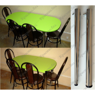 Раздвижной овальный стол "Лайм" с выбором ножек. Разборный вариант. Раздвижной овальный стол "Лайм" с выбором ножек. Разборный вариант.