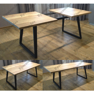 РАЗДВИЖНОЙ стол на цельно металлической раме серии БУА. ЛЮБОЙ размер и цвет. РАЗДВИЖНОЙ стол на цельно металлической раме серии БУА. ЛЮБОЙ размер и цвет.