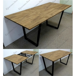 РАЗДВИЖНОЙ стол из на цельно сварной раме серии "V". Любые размер и цвет. РАЗДВИЖНОЙ стол из на цельно сварной раме серии "V". Любые размер и цвет.