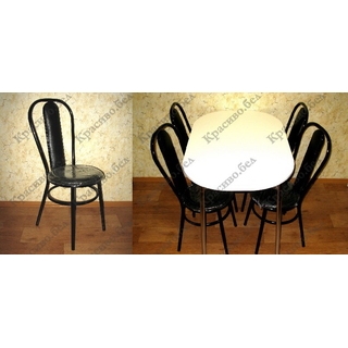 Кухонный стул Идеал "Черный". 8 обивок на выбор. Доставка по РБ Кухонный стул Идеал "Черный". 8 обивок на выбор. Доставка по РБ