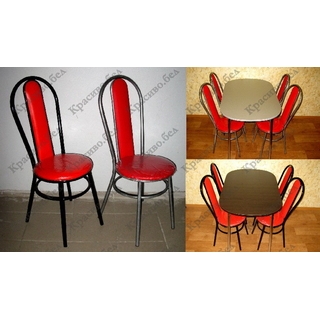 Кухонный стул Идеал "Красный". 8 обивок на выбор. Доставка по РБ Кухонный стул Идеал "Красный". 8 обивок на выбор. Доставка по РБ