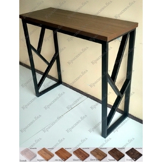 Стойка барная на металлокаркасе серии Сакура. Выбор столешниц, цвета и размера